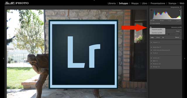 editing in lightroom